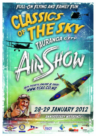 Classics of the Sky 2012 - Tauranga City Airshow DVD